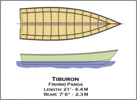 Tiburon Panga Boat Plans Boat Plans Boat Building Plans Wooden Boat