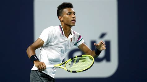 Auger aliassime felix (19) / canada. Miami Open 2019: Felix Auger-Aliassime becomes youngest ...
