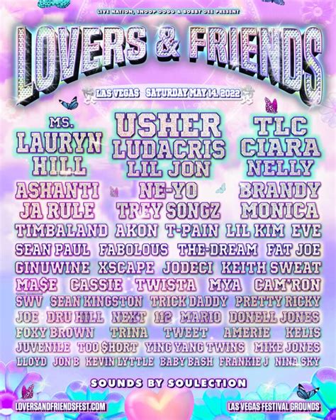 Randb And Hip Hop Festival ‘the Lovers And Friends’ Will Take Place At The Las Vegas Festival Grounds