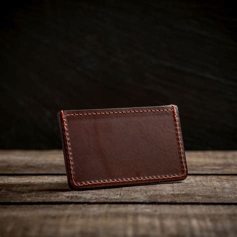 Leather Credit Card Holder Handmade In England Hawkesmill