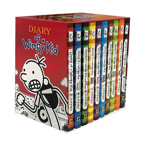 Diary Of A Wimpy Kid Diary Of A Wimpy Kid Box Of Books Hardcover