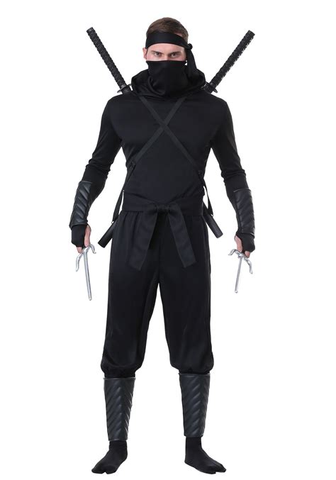 Stealth Shinobi Ninja Costume For Adults