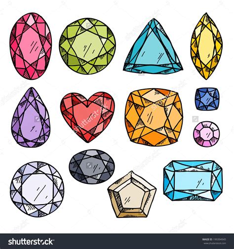 aquamarine gem drawing - Google Search | Jewel drawing, Gem drawing, Crystal drawing