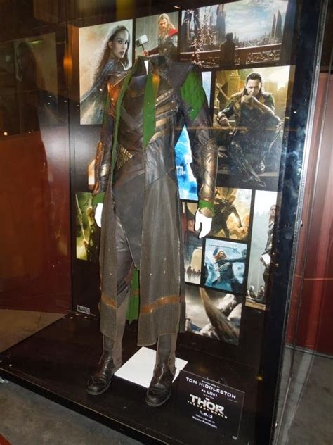 His sister emma also appeared in the film as badge. Tom Hiddleston's Loki costume from Thor: The Dark World on ...