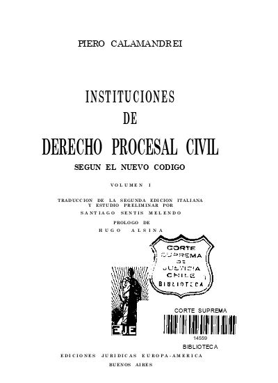 Ejecucion Forzada Instituciones De Derecho Procesal Civil Piero