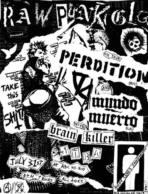 hardcore gig volume punk holocost in nyc today perdition mundo muerto brain killer