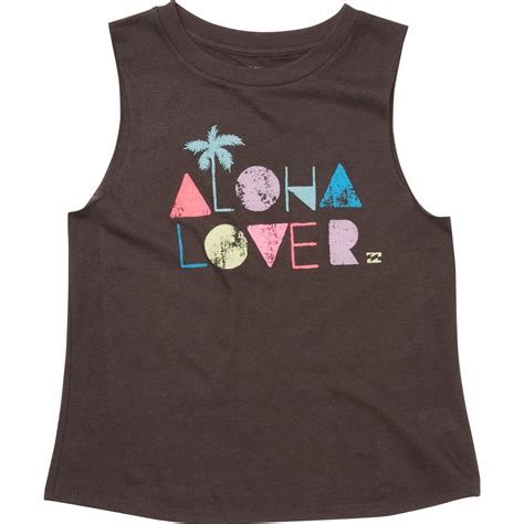 Girls Aloha Lover Tee Billabong Us Surf Outfit Tops Swimwear Brands