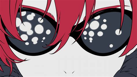 Download Wallpaper 1920x1080 Anime Boy Glasses Hair Red Full Hd