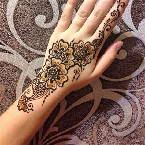 38 Charming Style Henna Tattoos Mehndi Patterns