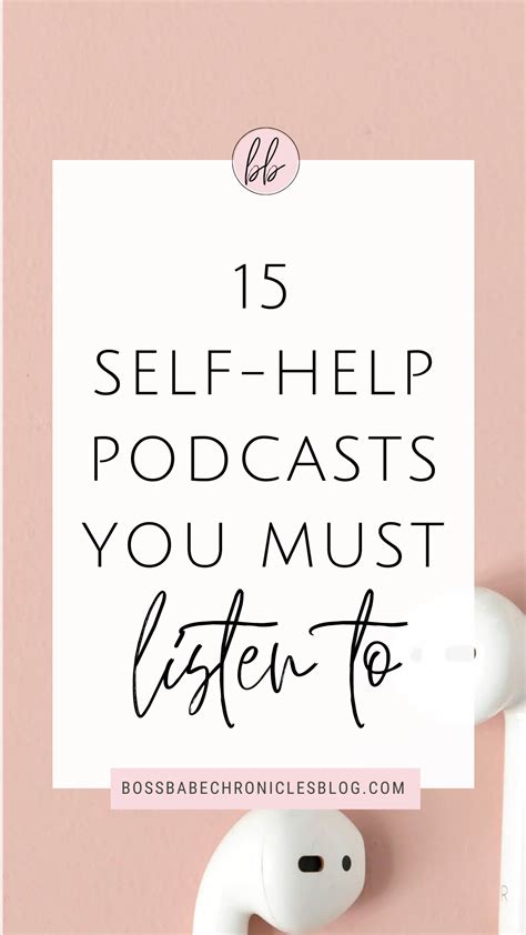 15 Best Self Help Podcasts To Listen To Self Help Manifesting Wealth