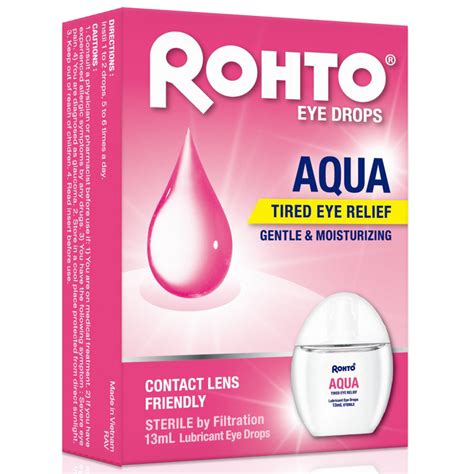 Rohto Aqua Eye Drops Rohto Eyecare