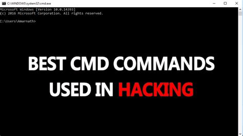5 Best Cmd Commands Used In Hacking