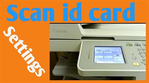 How To Scan Id Card To One Page In Canon Ir 252525202530 Daily New