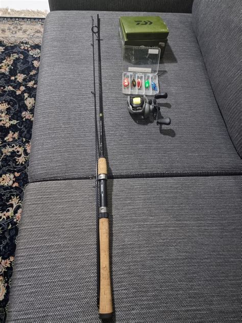 Daiwa Fishing Rod Reel Baitcaster Sports Equipment Fishing On