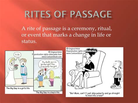 Ppt Rites Of Passage Powerpoint Presentation Free Download Id2570146