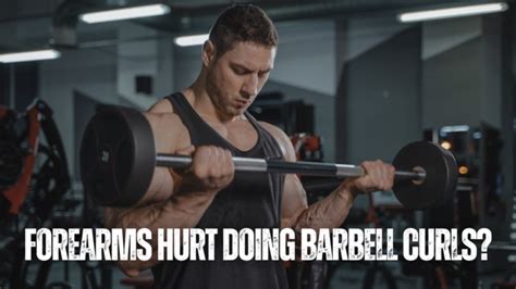 Forearms Hurt Doing Barbell Curls Answers Here