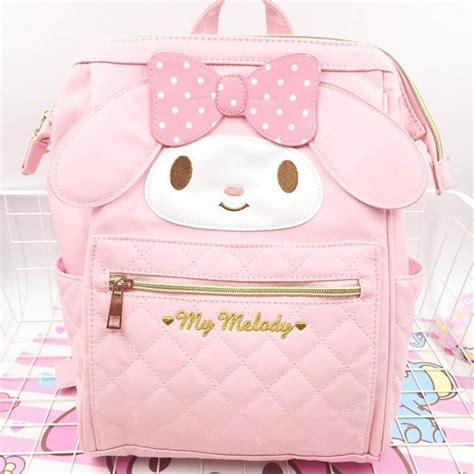 Melody Hello Kitty Hello Kitty Bag Pink School Bags Hello Kitty