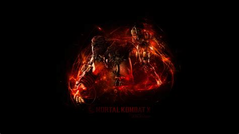 Black And Red Mortal Kombat X Wallpaper Video Games Mortal Kombat X