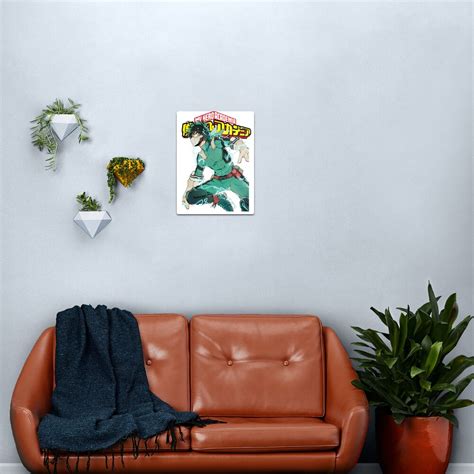 Deku Full Cowl My Hero Academia Metal Print For Sale By