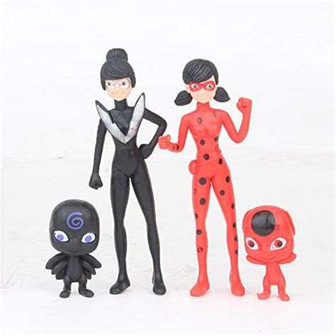 Buy Kinda Inc 14 Pcs Ladybug Action Figure Ladybug And Cat Noir