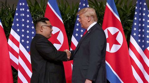 President donald trump meeting north korean leader kim jong. US President Donald Trump, North Korea's Kim Jong-un ...