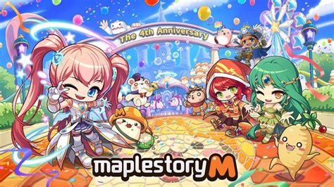 Maplestory M Reveals Details About Its 4th Anniversary