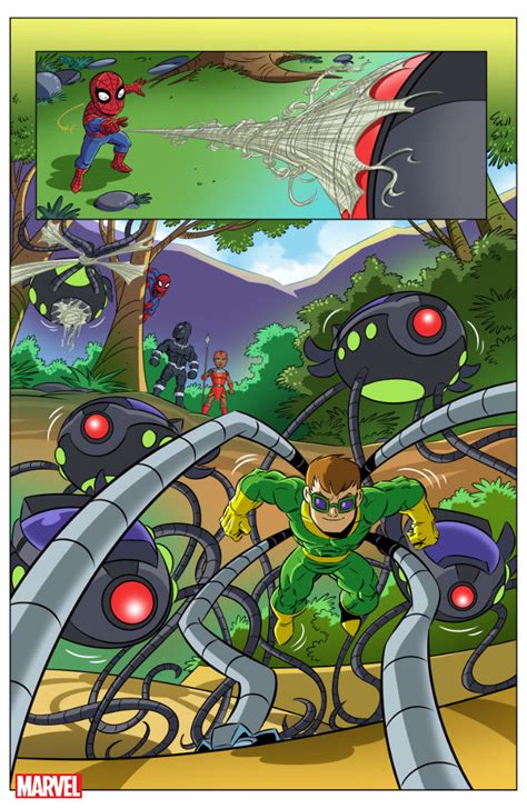 All New All Ages Comic Book Series Marvel Super Hero Adventures Coming