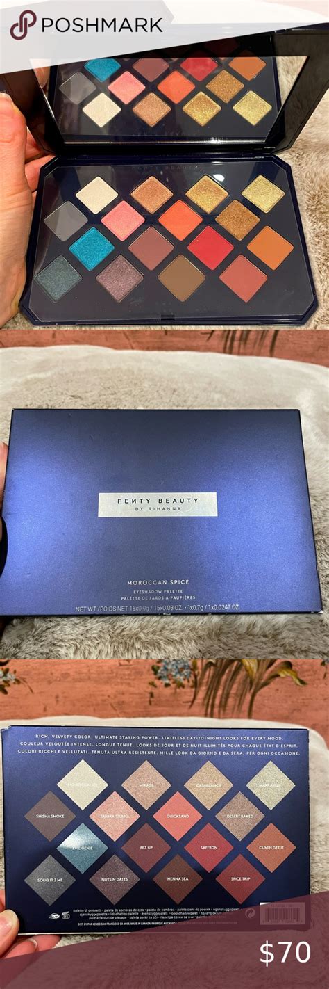 New Fenty Beauty By Rihanna Moroccan Spice Eyeshadow Palette Moroccan