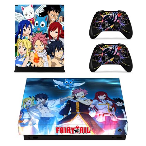 Xbox One X Console Vinyl Skin Anime Fairy Tail Ft Skin Decal Sticker
