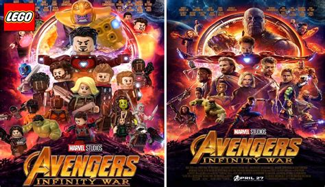 All Lego Marvel Avengers Infinity War Minifigures Lego Vs Movie A