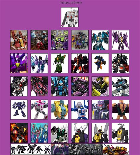 Transformers Genesis Decepticons By Symbiote12345 On Deviantart