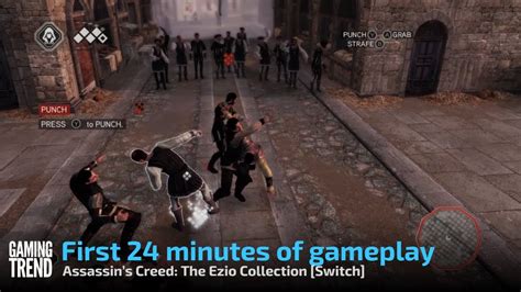 Assassins Creed The Ezio Collection First 24 Minutes Of Gameplay On