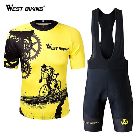 West Biking Summer Men Cycling Clothing Breathable Mountian Mtb Bike