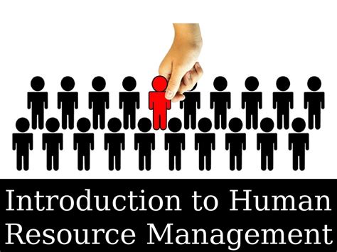 Introduction to Human Resource management - презентация онлайн