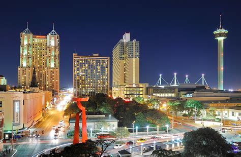 Americas Most Affordable Cities San Antonio Skyline San Antonio