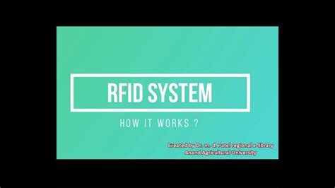 Rfid System With Library Circulation Youtube