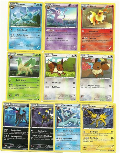 With so many brilliant options to choose from, you're sure to find the perfect card for any occasion. 2 EEVEE+8 EVOLUTION POKEMON CARDS DARK EXPLORERS MINT-ESPEON+UMBREON+GLACEON+ | eBay