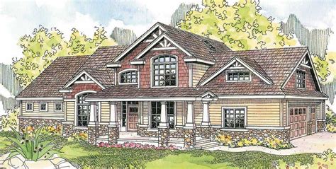 Tillamook 30 519 Stone Veneer Adds Rustic Ambiance To This Craftsman