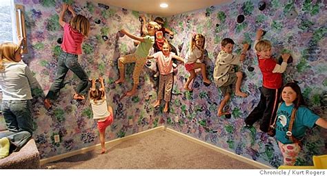 Well that is my son's room. CLIMBING THE WALLS / Faced with a dearth of yard space, a ...
