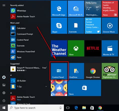 How To Pin Control Panel To Start Menu And Taskbar In Windows Vrogue