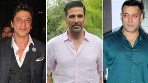 Srk Ahead Of Salman Akshay In Worlds Highest Paid Actors List India