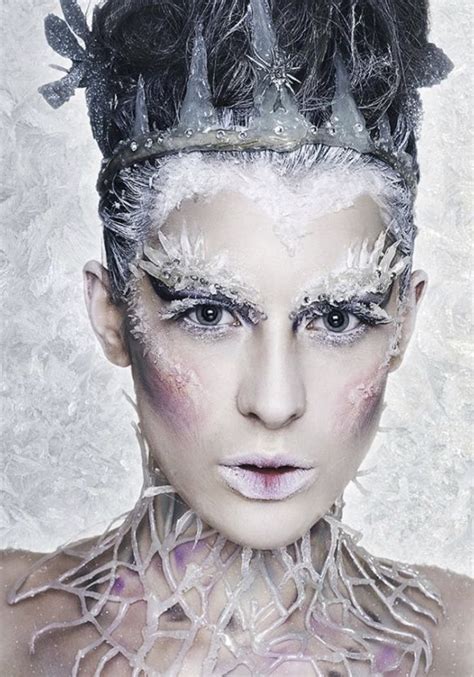 pin by lulu mendoza on maquillaje ice queen makeup ice queen costume snow queen makeup