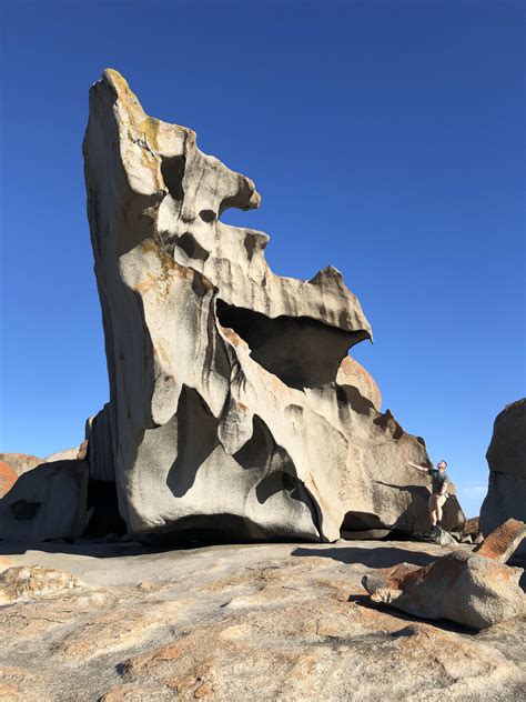 One Of The Remarkable Rocks At Kangaroo Island Raustralia