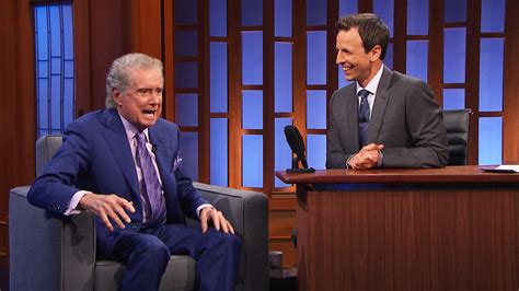 Watch Late Night With Seth Meyers Highlight Regis Philbin S Monkey On A Bicycle Story Nbc Com