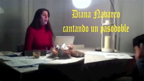 Diana Navarro cantando un pasodoble Reaction Reacción from Finland