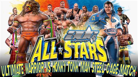 ADG WWE All-Stars Gameplay Video Showcases Ultimate Warrior vs Honky Tonk Man - AntDaGamer.Com