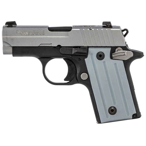 Sig Sauer P238 380 Auto Acp 27in Stainless Pistol 61 Rounds
