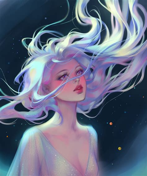 Artstation Floating Hair