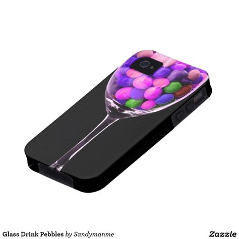 Glass Drink Pebbles Case Mate Iphone 4 Cases Iphone 4 Cases Perfect