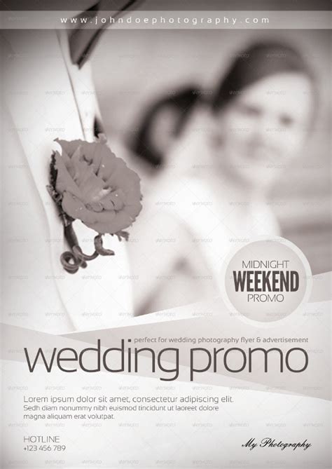 25 Wedding Photography Flyer Templates Free And Premium Download
